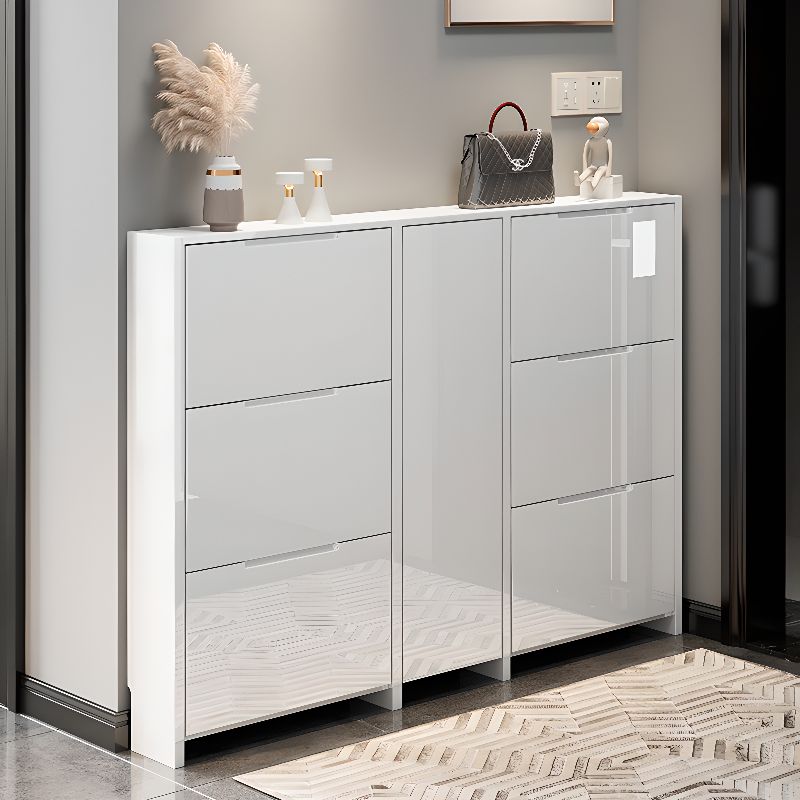 👠Nordic Luxury Shoe Cabinet Narrow Accessories Shoes Organizers Storage Shoe Racks Shoe Organizer