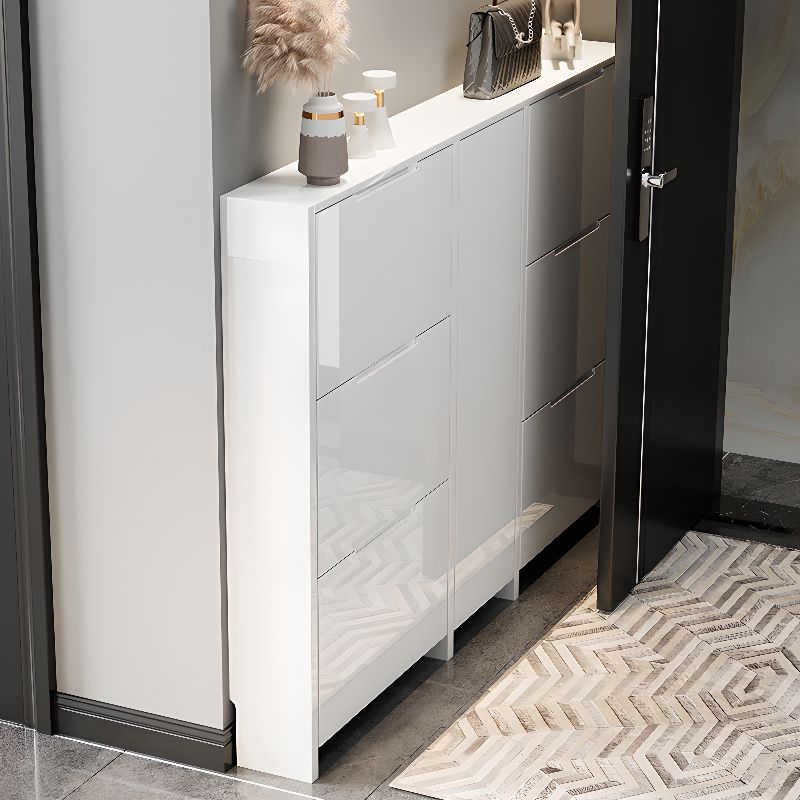 👠Nordic Luxury Shoe Cabinet Narrow Accessories Shoes Organizers Storage Shoe Racks Shoe Organizer