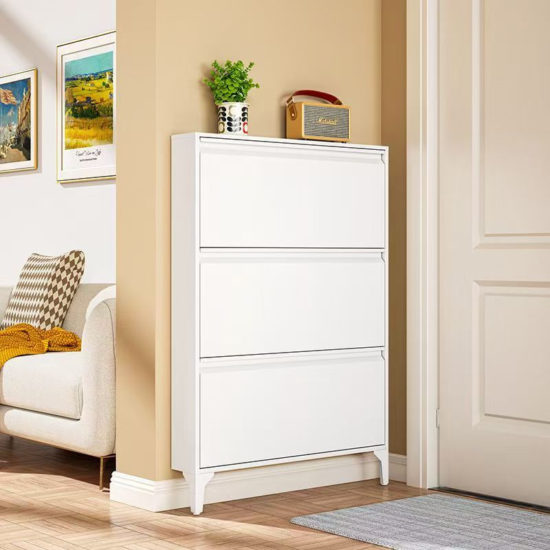 👠Nordic Luxury Shoe Cabinet Narrow Accessories Shoes Organizers Storage Shoe Racks Shoe Organizer