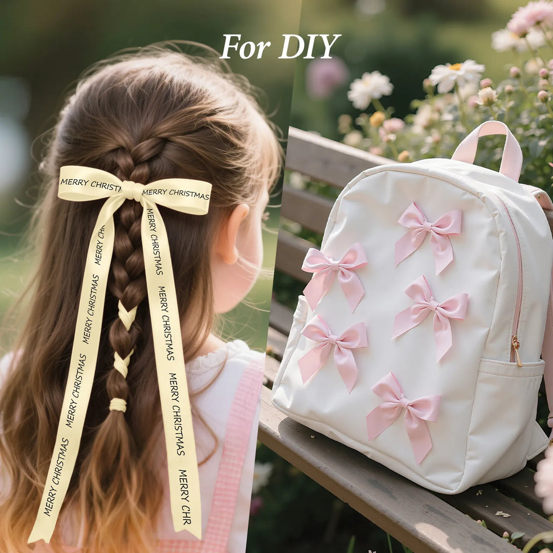 ✨Satin Ribbon Label Maker, suit for Gift🎁, Wedding, Party, Craft Wrapping, DIY🎀