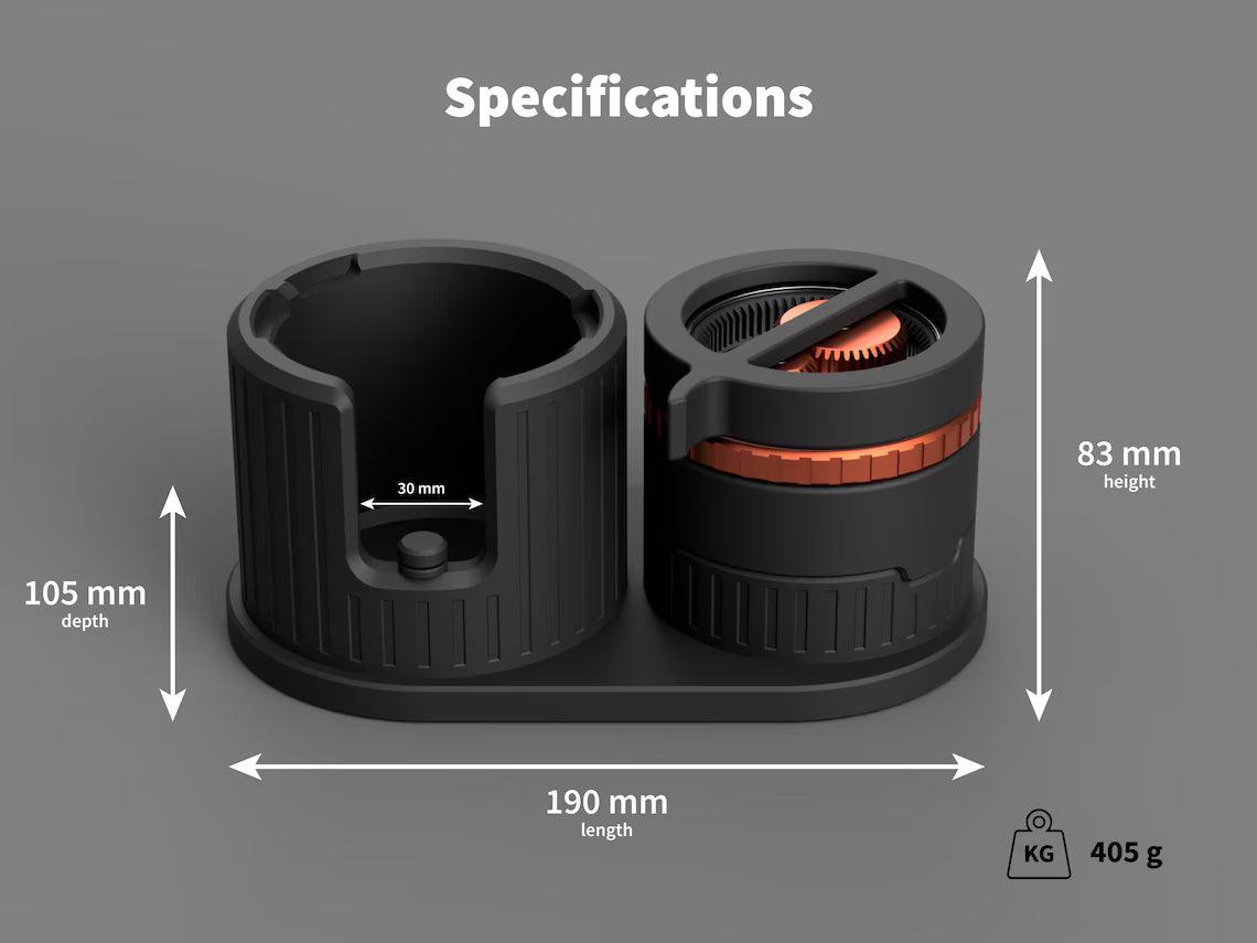 The Original 2025 spirographic WDT tool + Tamping Station