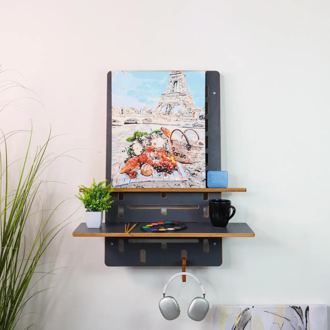 Wall Mounted Standing Desk: Adjustable Height, Space Saving, Modern Office