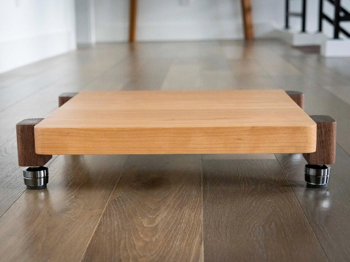 TERRA FT Audio Platform - Cherry with Walnut Legs