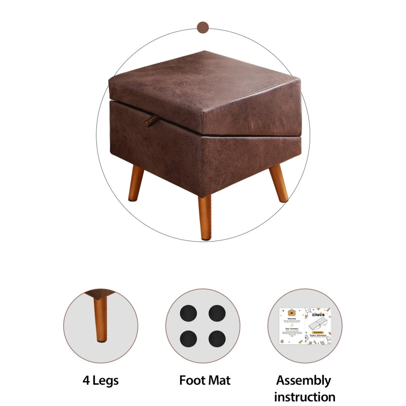 ✨2-in-1 Dog Ramp & Ottoman – Pet Steps and Footrest for Small & Senior Dogs